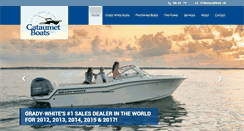Desktop Screenshot of cataumetboats.com