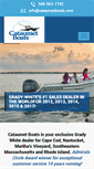 Mobile Screenshot of cataumetboats.com